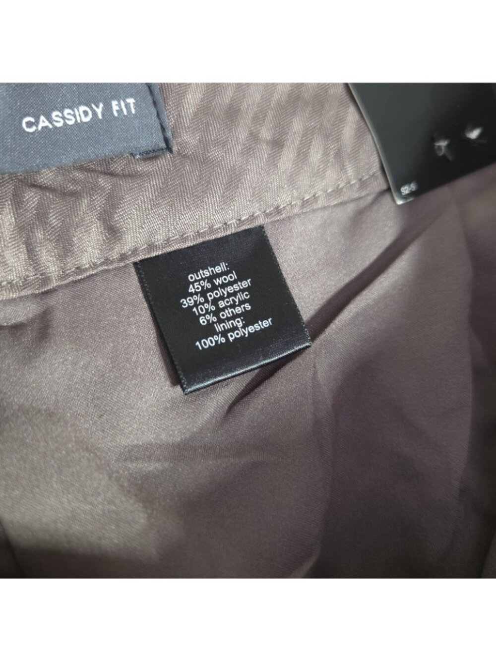 The Limited Tan Wool Blend Flare Pants Women's Size 6P Cassidy Fit Relaxed Hip - Picture 16 of 16